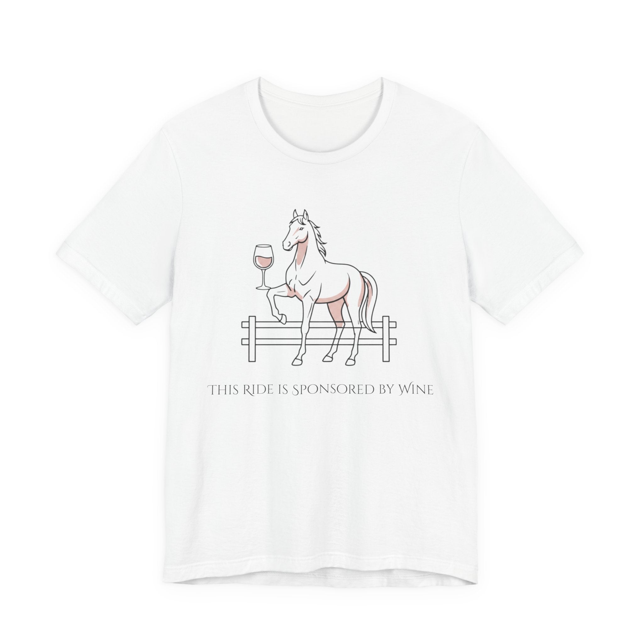 This Ride Is Sponsored By Wine Graphic Tee
