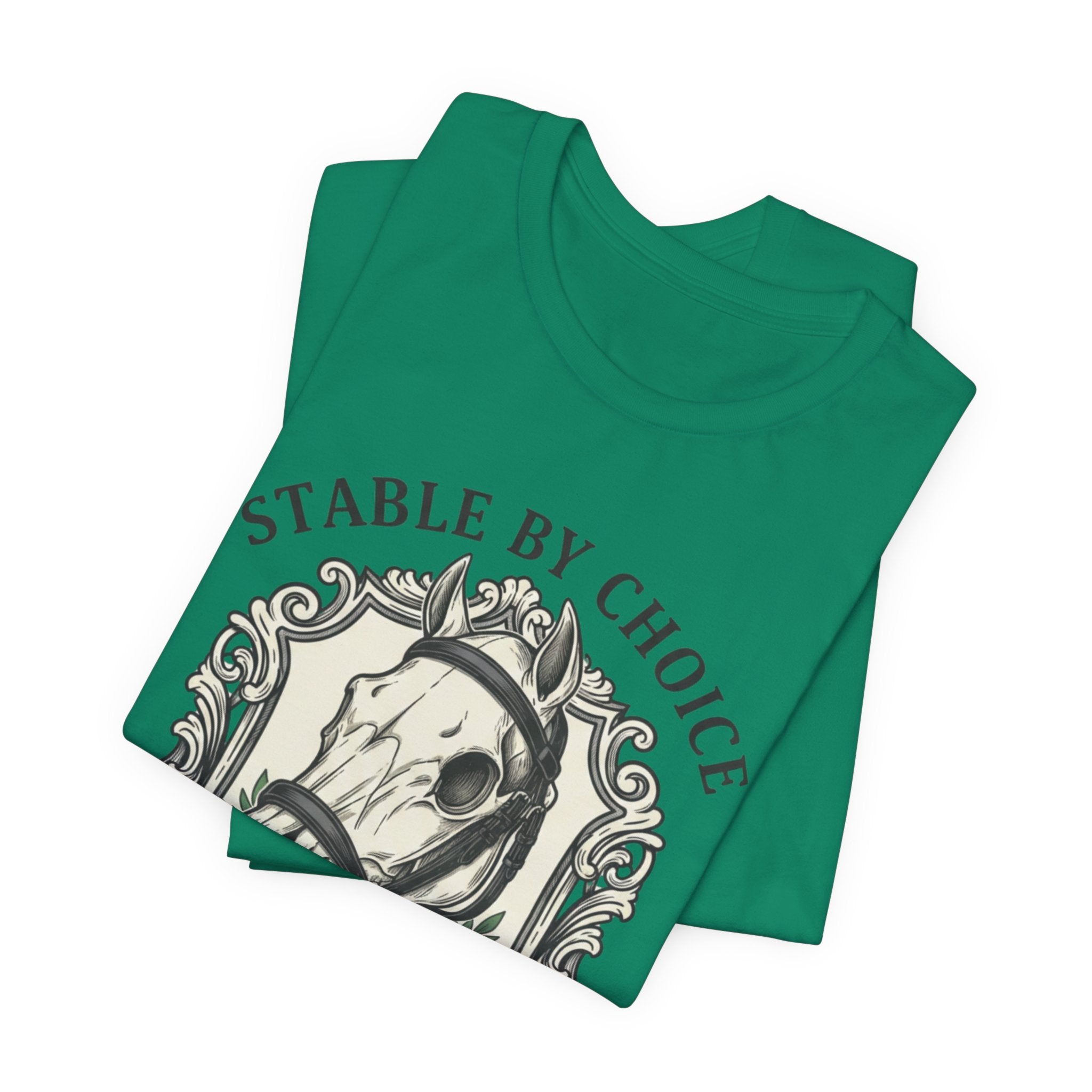 Stable By Choice Horse Skull Tee