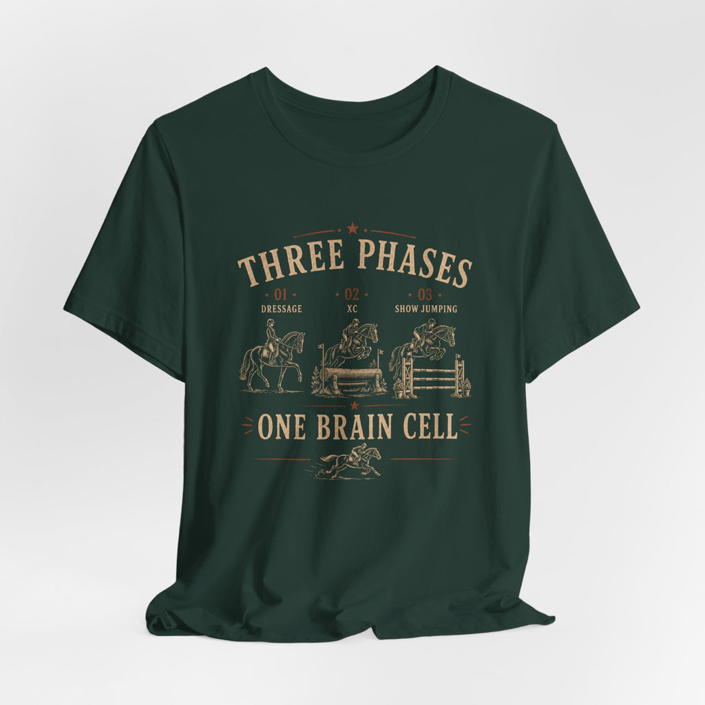 Three Phases One Brain Cell Tee