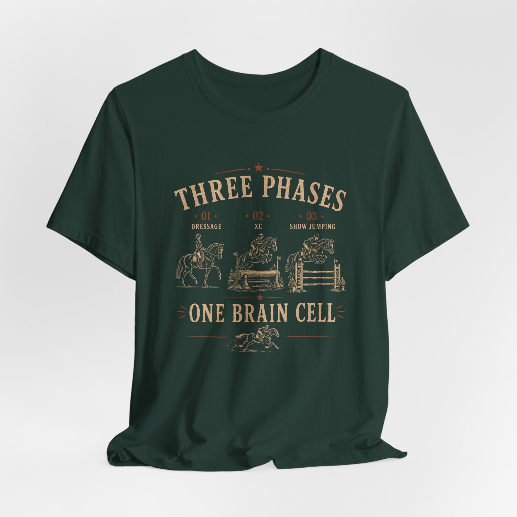 Three Phases One Brain Cell Tee