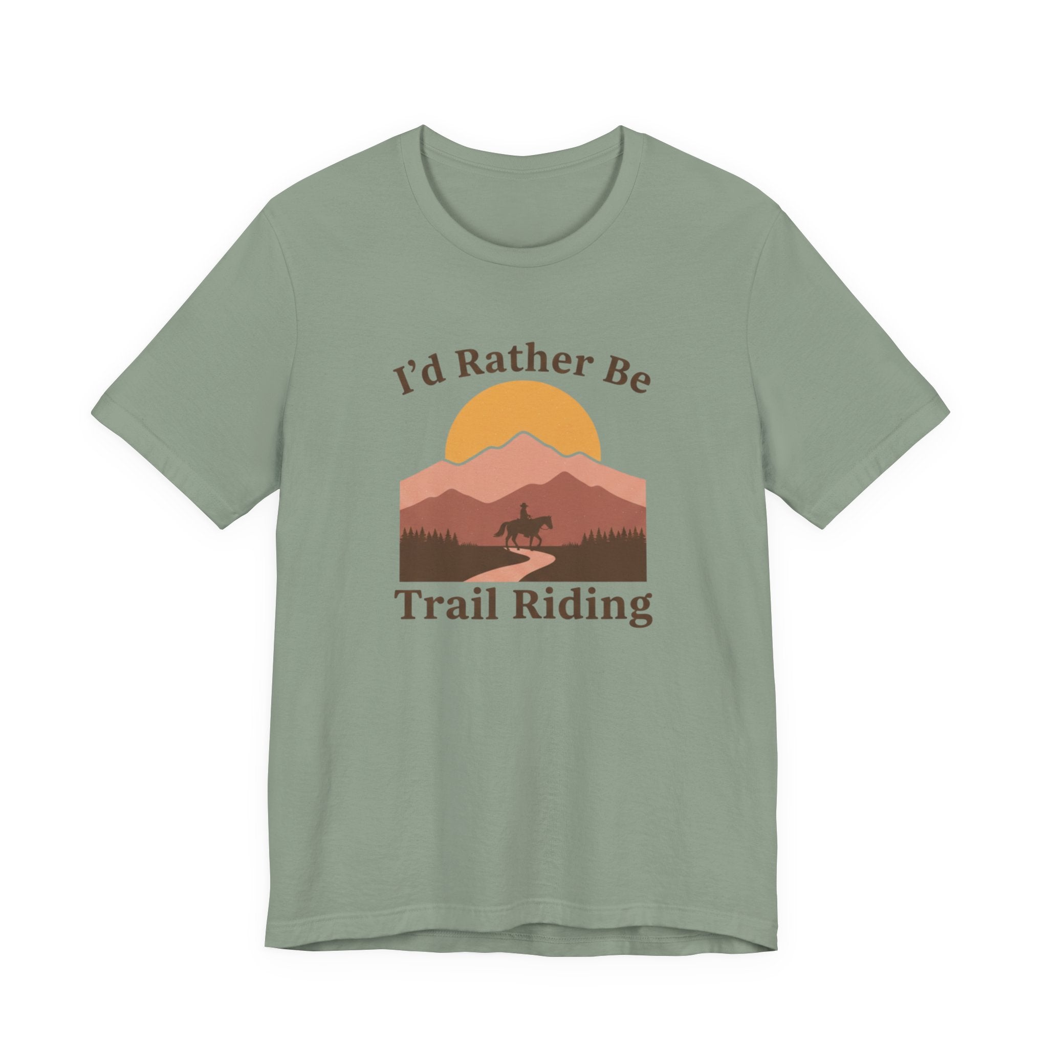 Vintage Mountain Horseback Riding Tee