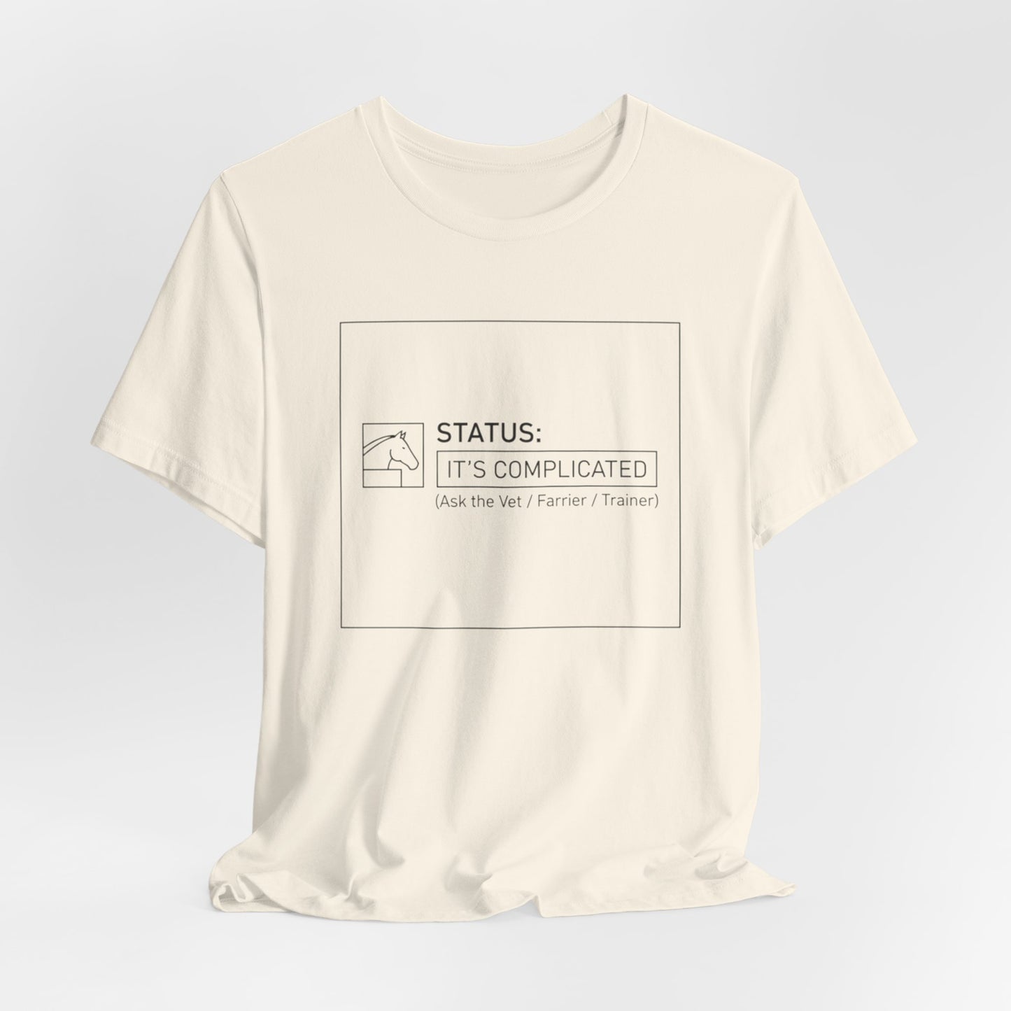 Status: It's Complicated Graphic Tee — Relationship Humor T‑Shirt