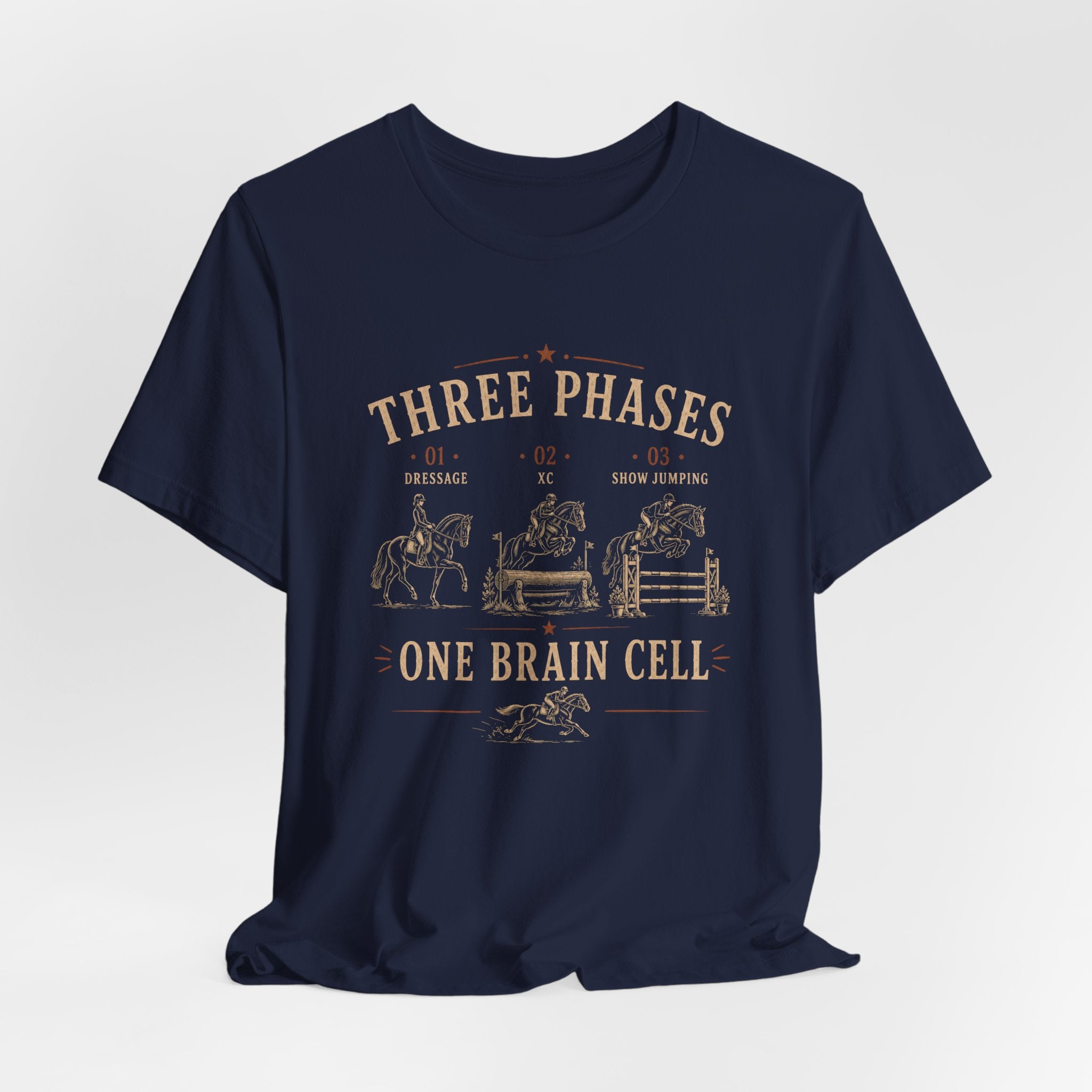 Three Phases One Brain Cell Tee
