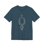 Moon Horseshoe Flower Tee