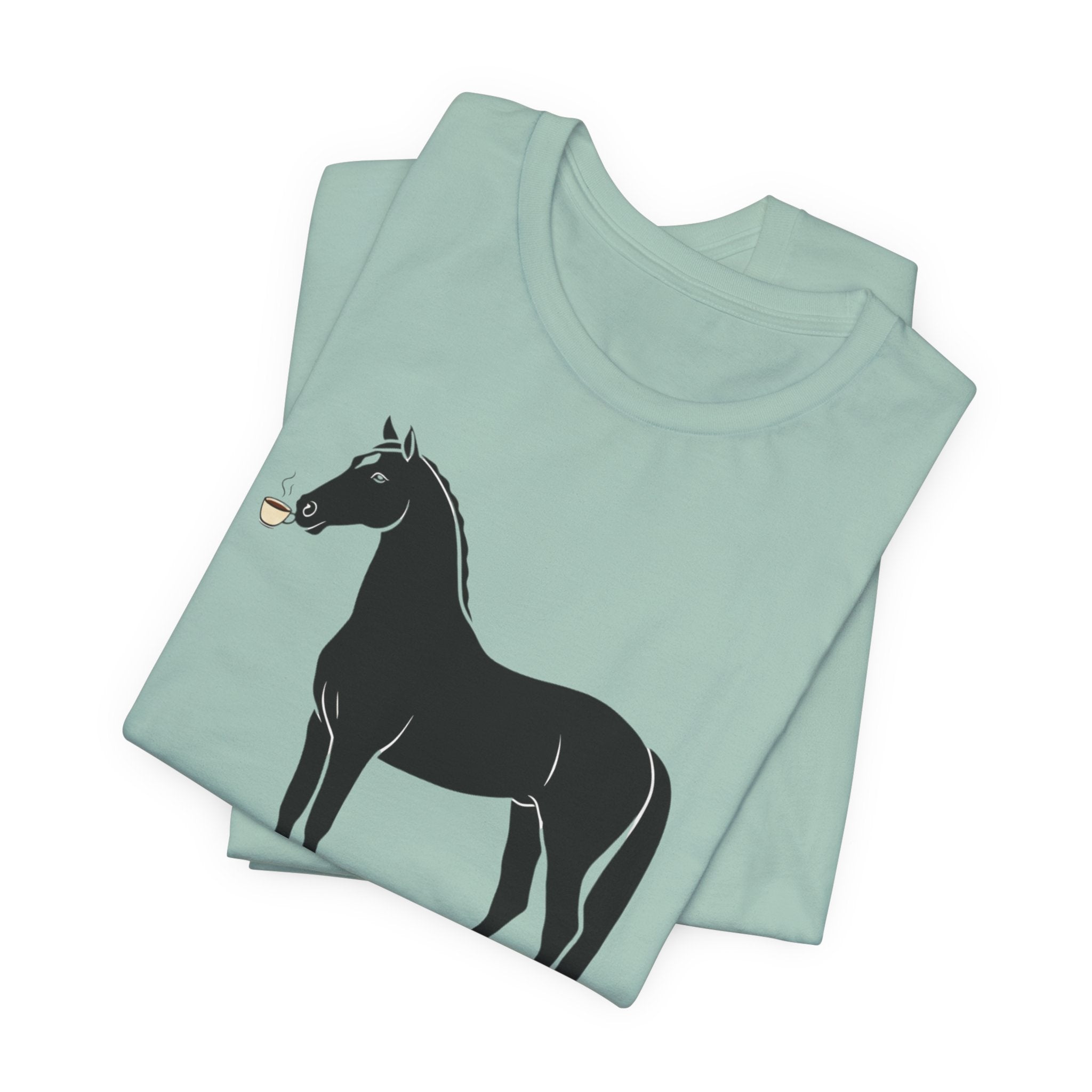 I Ride Better After Coffee - Equestrian T-Shirt