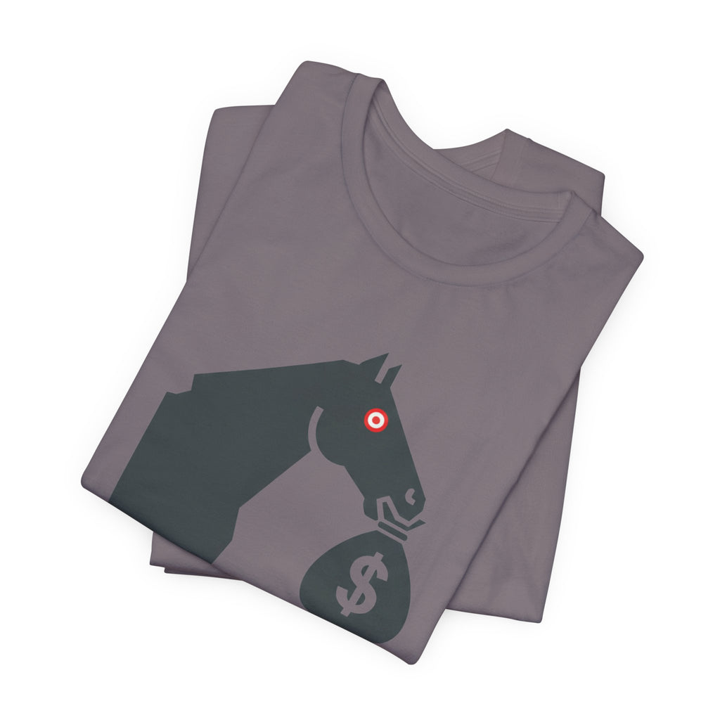 Equestrian Money Bag T-Shirt