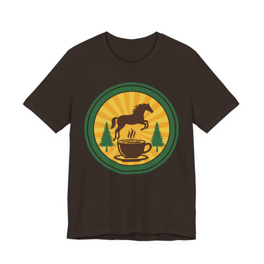 Coffee & Horse Graphic Tee