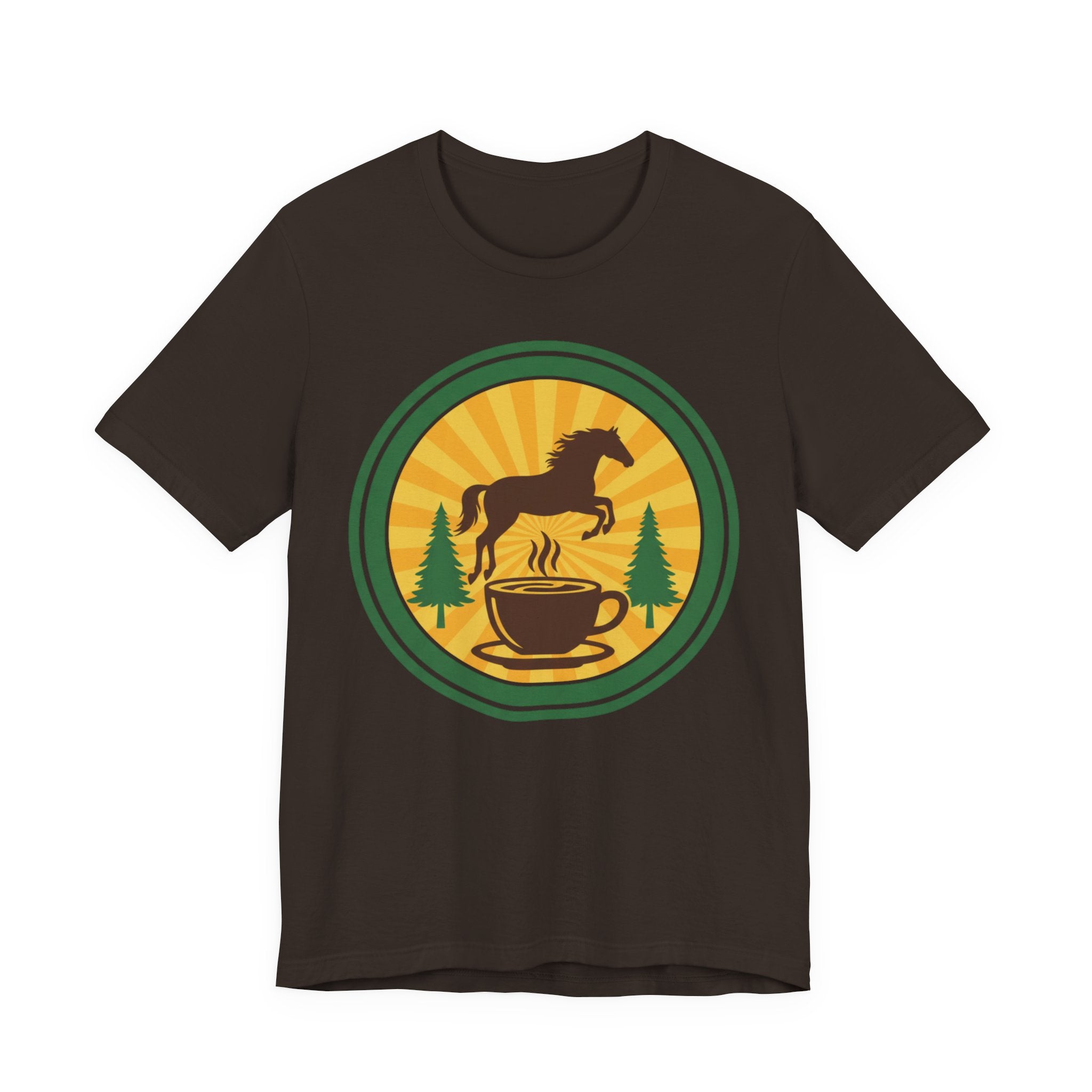 Coffee & Horse Graphic Tee