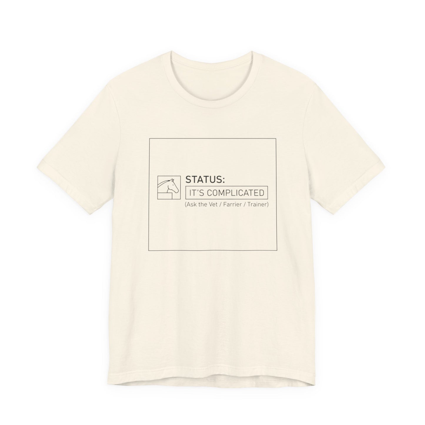 Status: It's Complicated Graphic Tee — Relationship Humor T‑Shirt