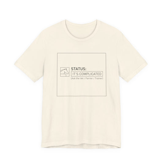 Status: It's Complicated Graphic Tee — Relationship Humor T‑Shirt