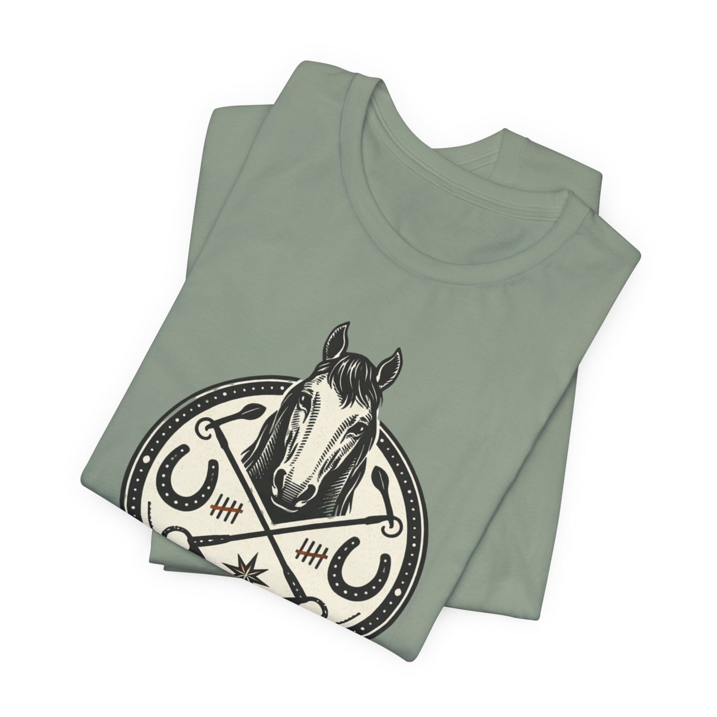 Earned, Not Explained Horse T-Shirt — Equestrian Riding Tee