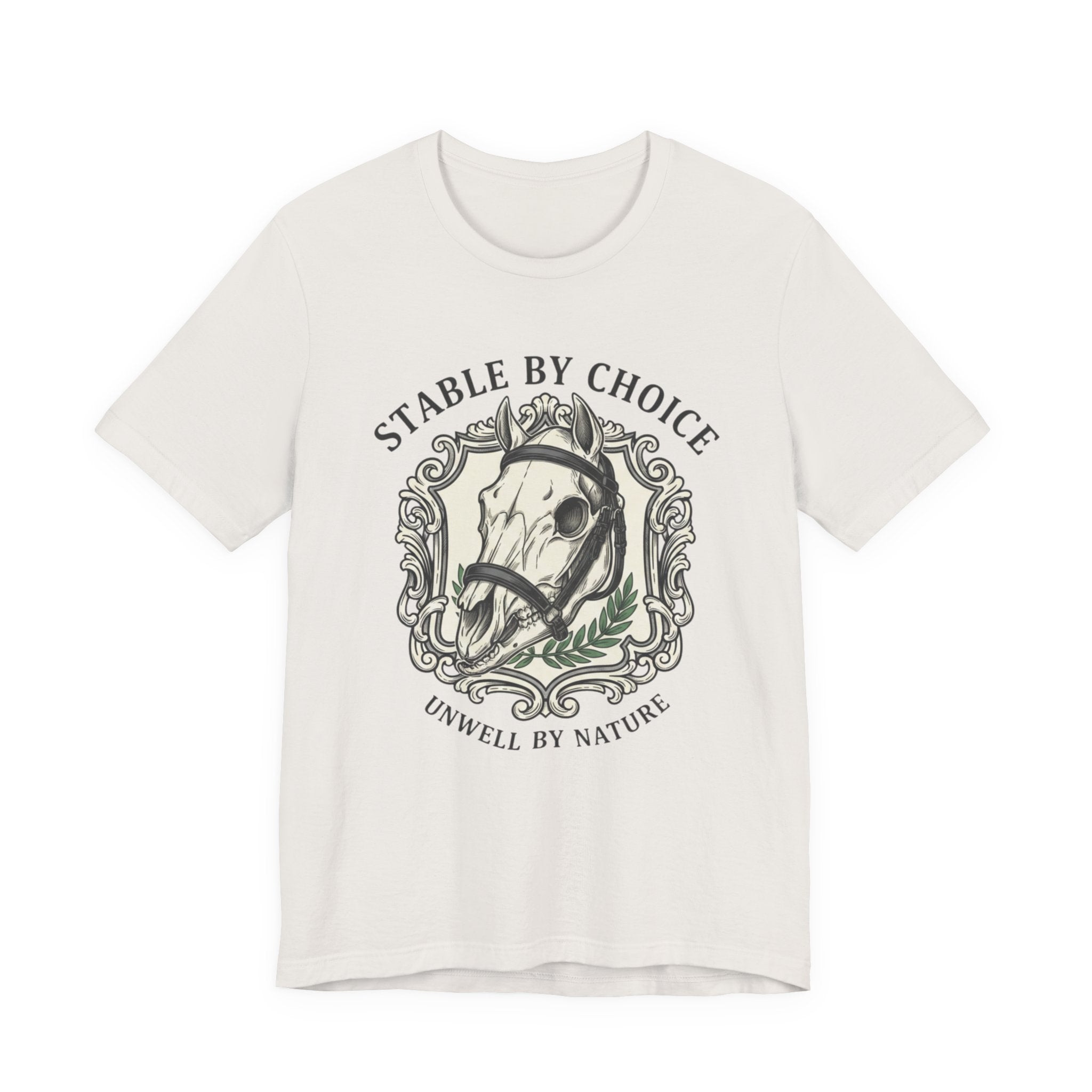Stable By Choice Horse Skull Tee