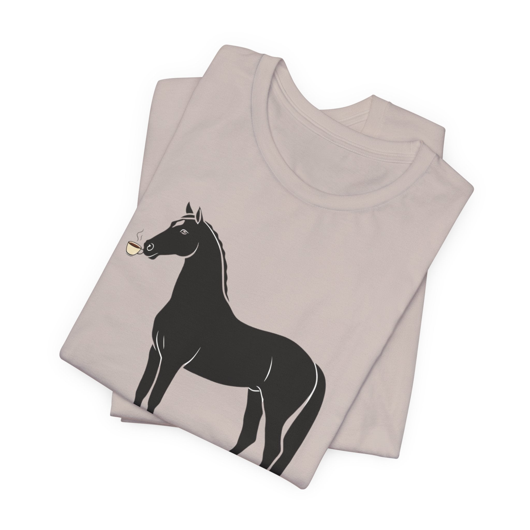 I Ride Better After Coffee - Equestrian T-Shirt