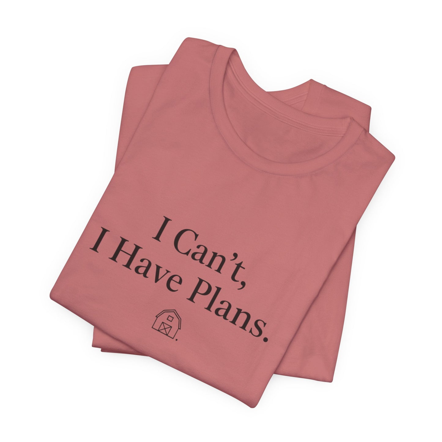 I Can’t, I Have Plans T-Shirt — Funny Introvert Tee