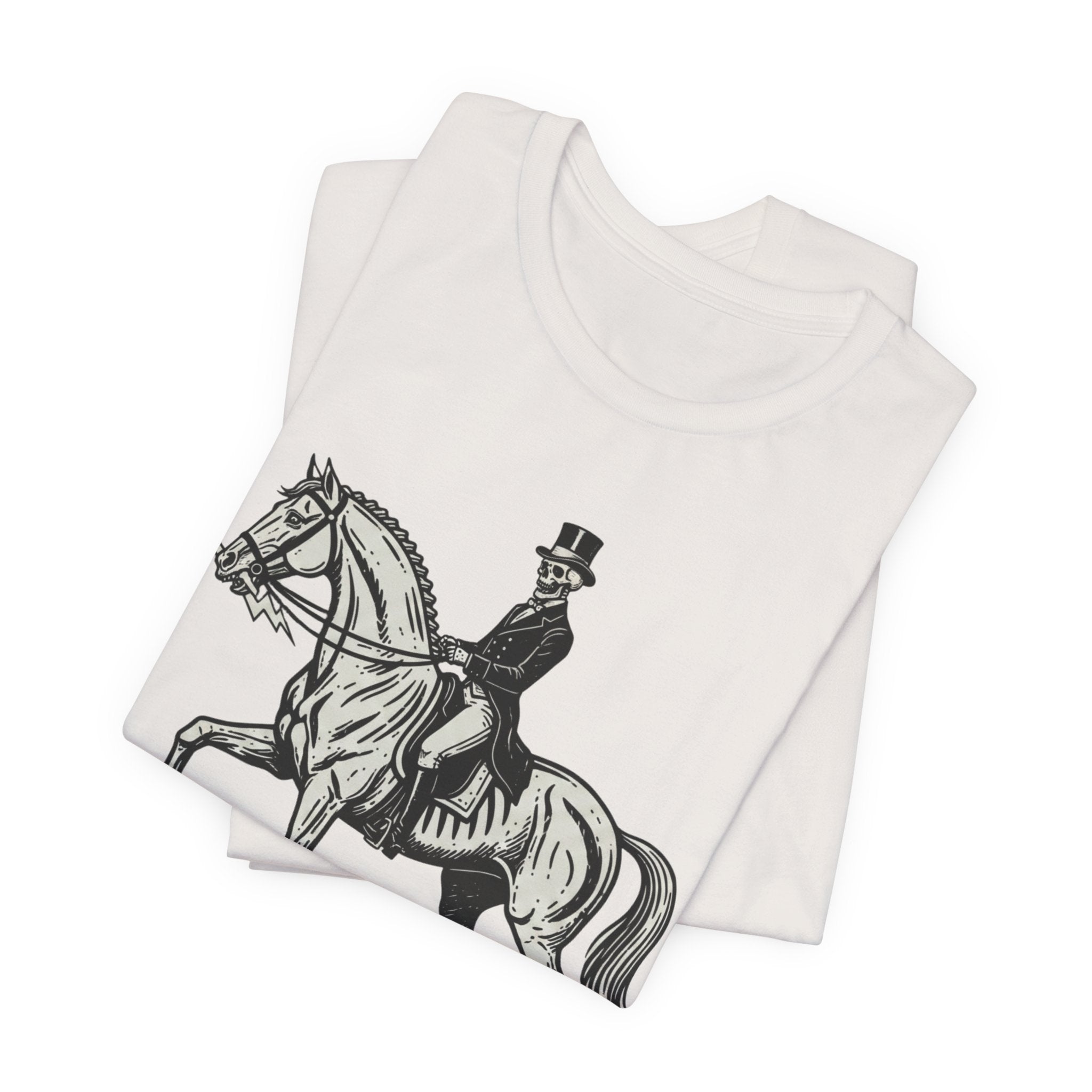 Gothic Dressage Horse Riding Tee