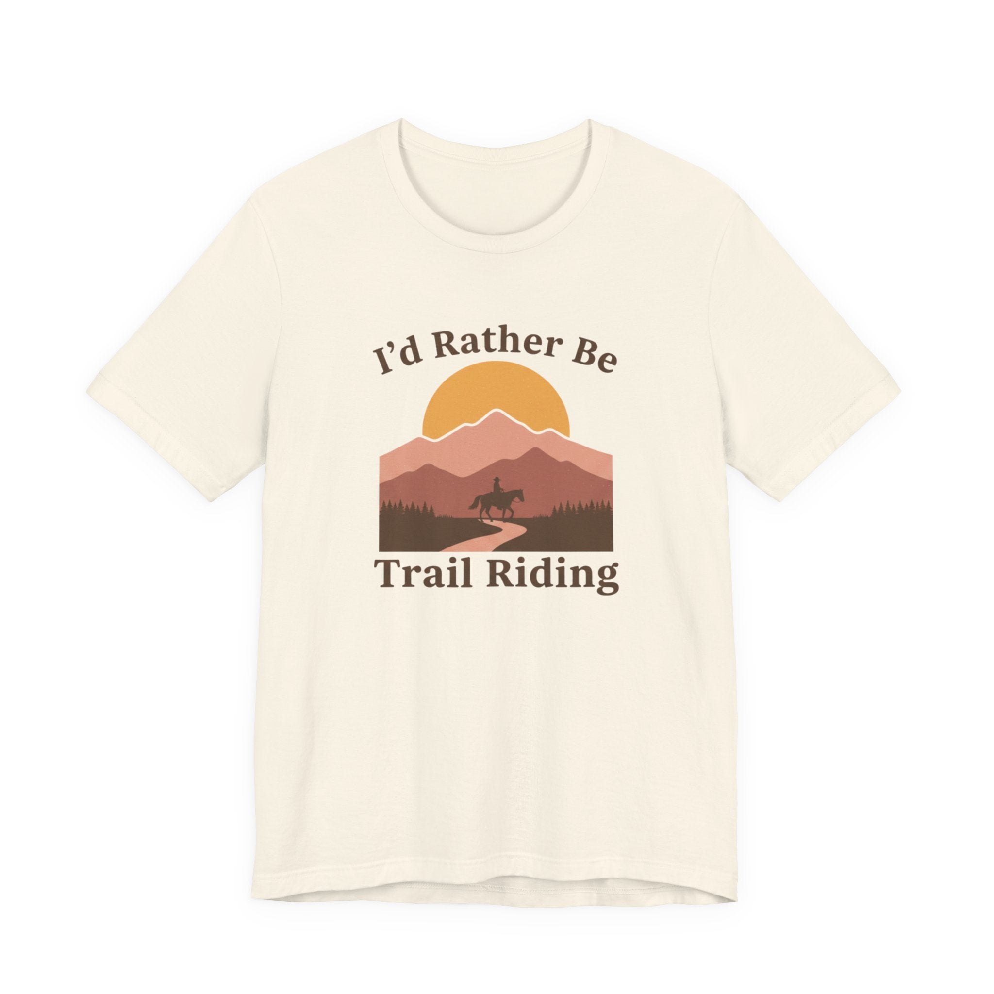 Vintage Mountain Horseback Riding Tee