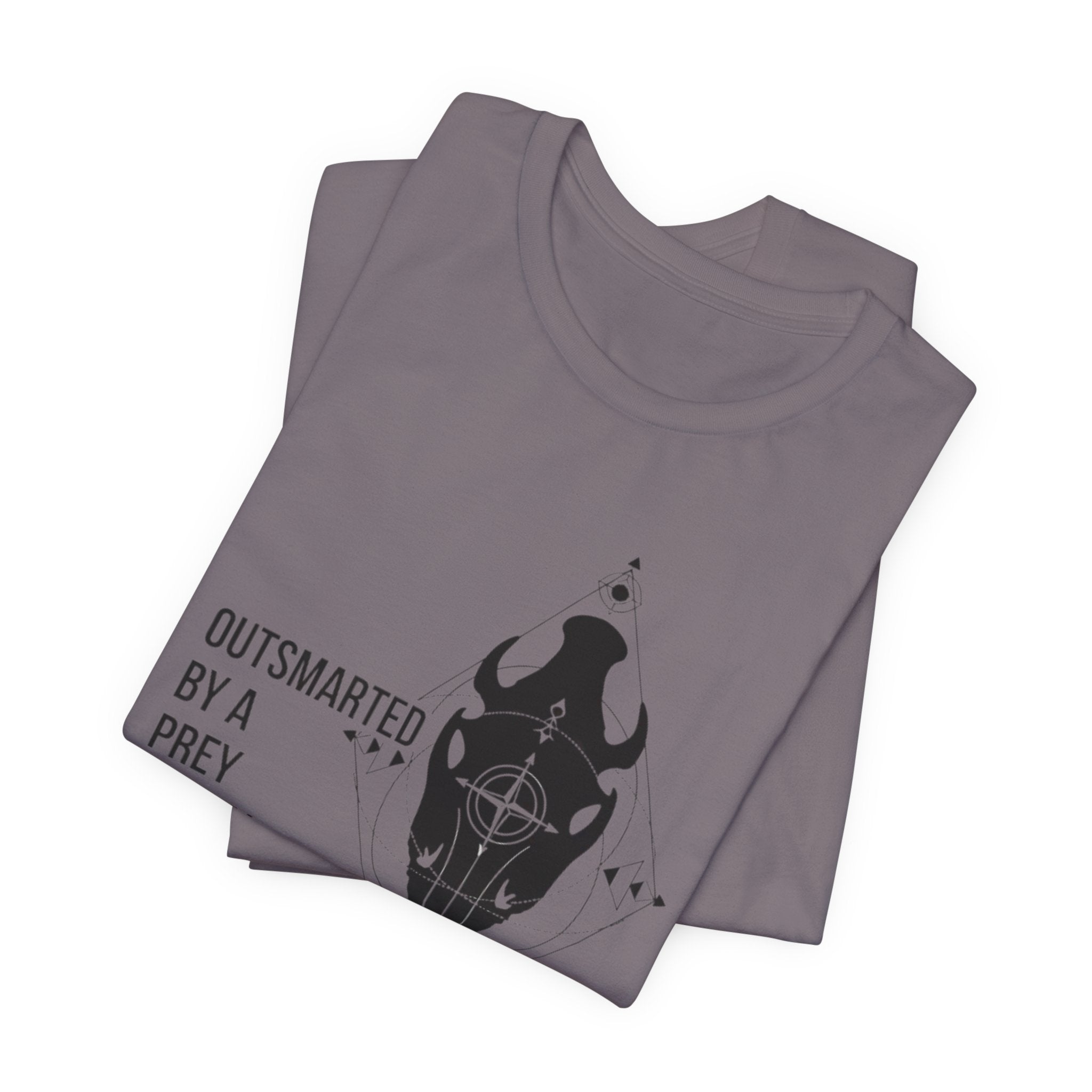 Outsmarted by a Prey Animal - Skull Graphic Tee