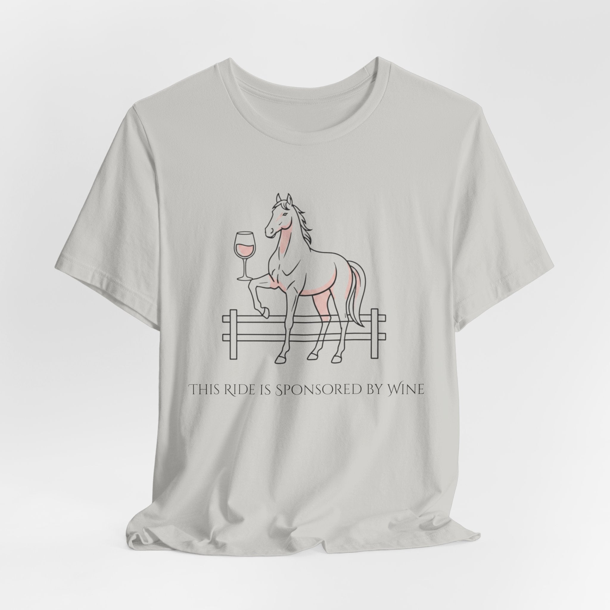 This Ride Is Sponsored By Wine Graphic Tee