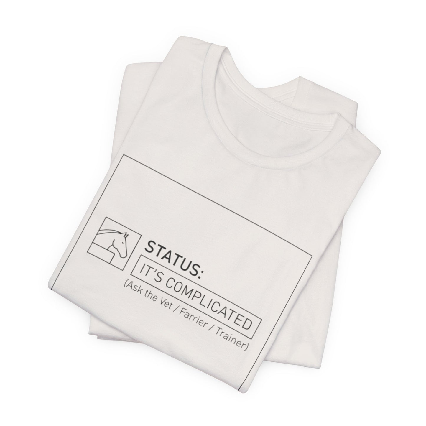 Status: It's Complicated Graphic Tee — Relationship Humor T‑Shirt