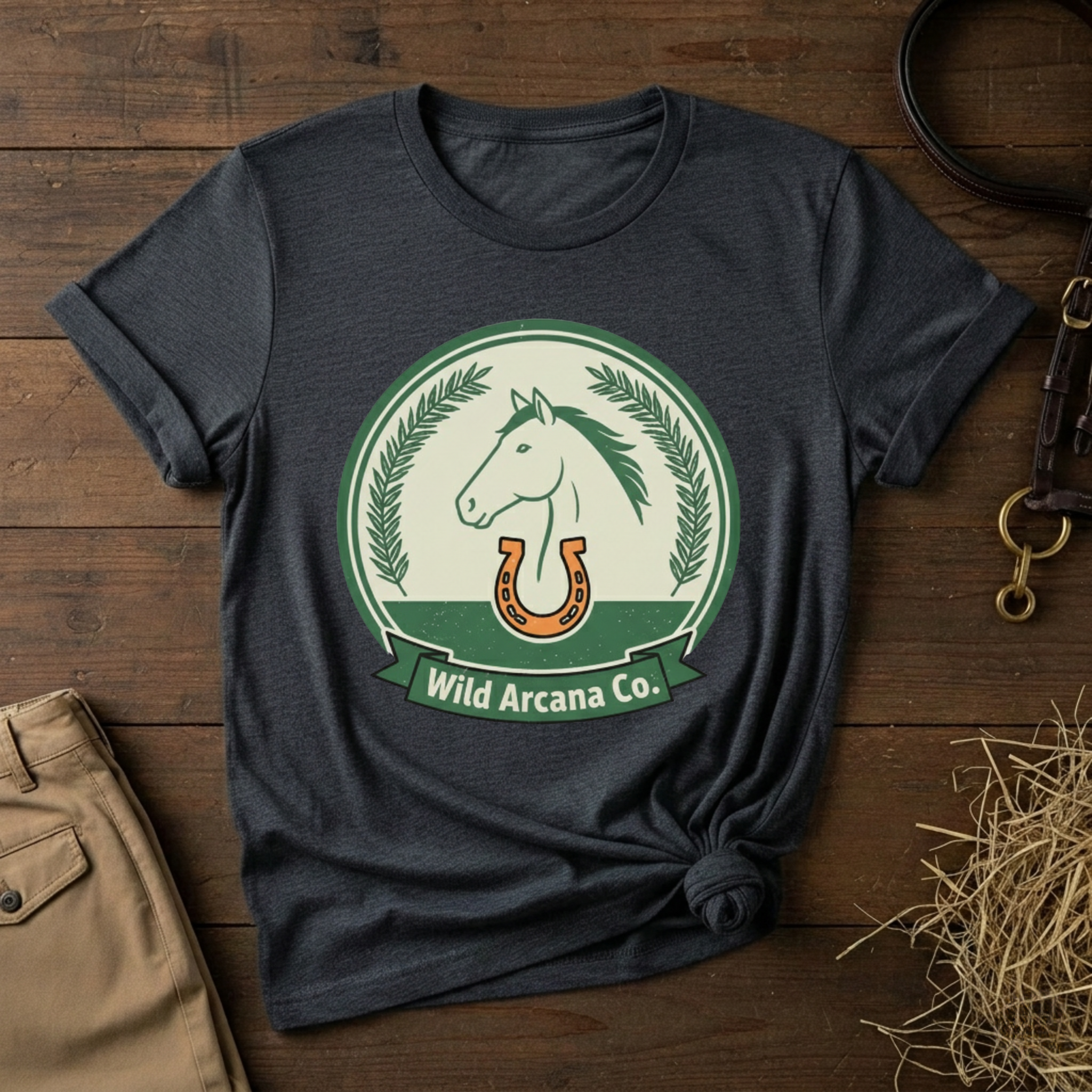 Wild Arcana Co. Rustic Equestrian Tee