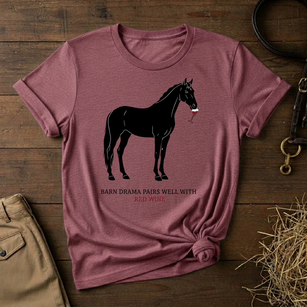 Barn Drama Pairs Well With Red Wine