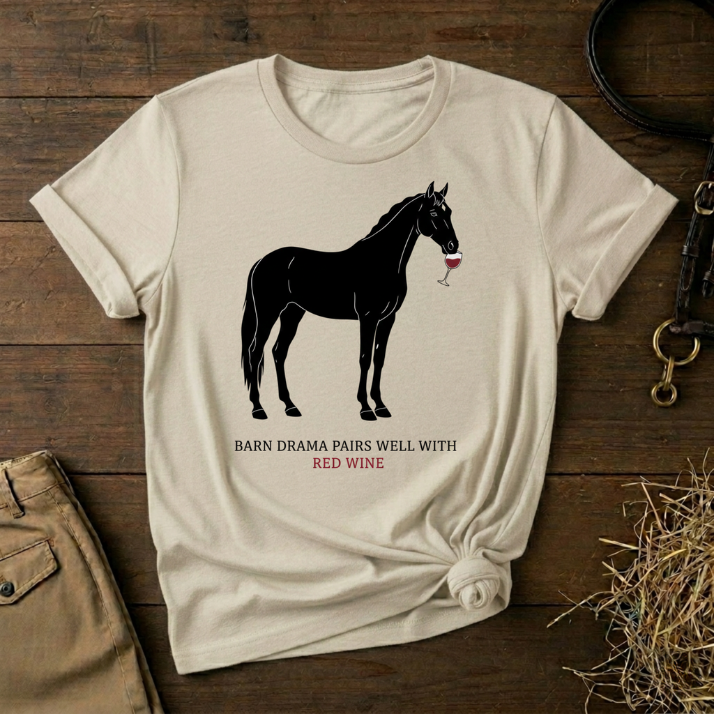 Barn Drama Pairs Well With Red Wine