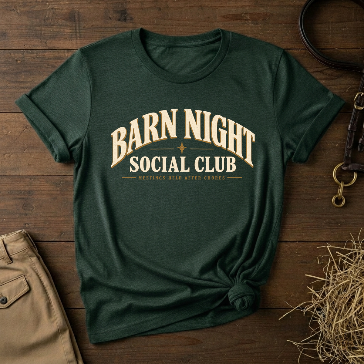 Barn Night Social Club Tee