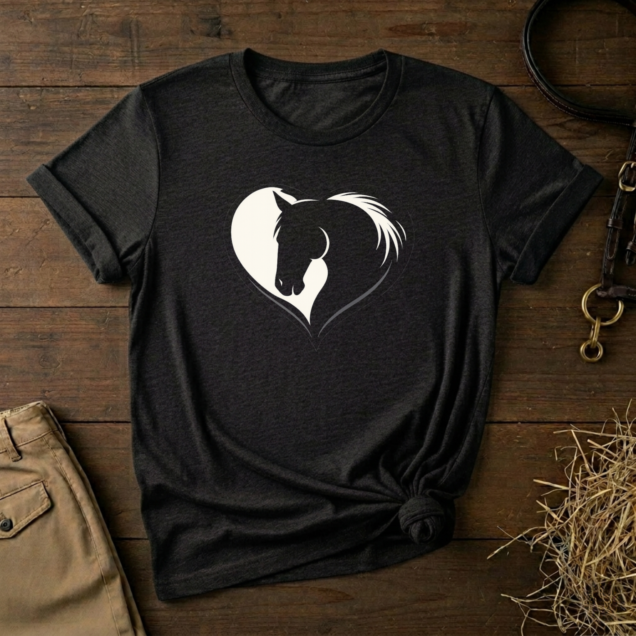 Horse Heart Graphic Tee