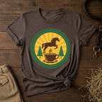 Coffee & Horse Graphic Tee