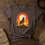 Retro Desert Sunset Graphic Tee