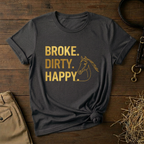 Broke. Dirty. Happy.