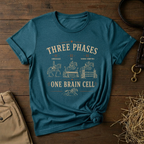 Three Phases One Brain Cell Tee