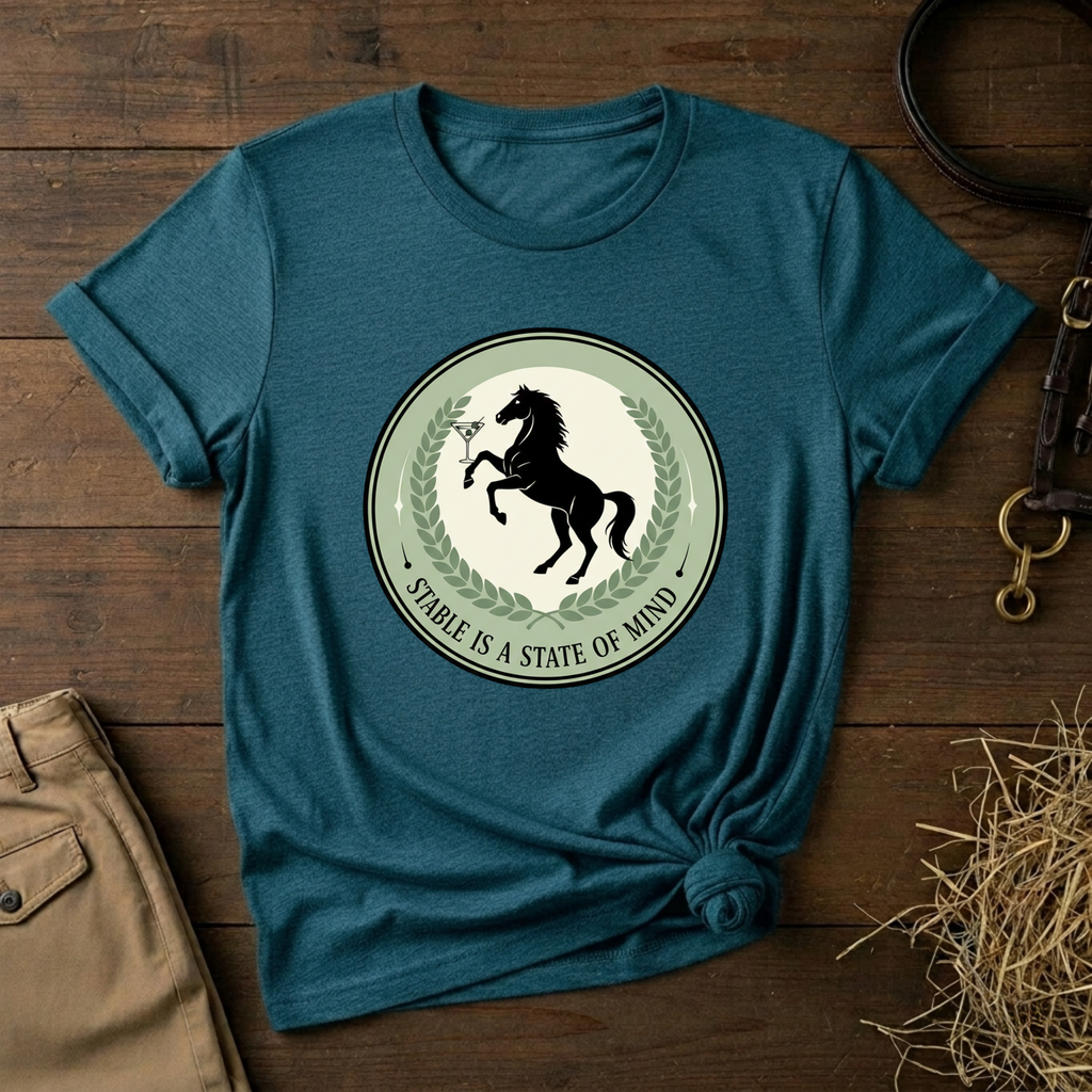 Stable Is a State of Mind Horse T-Shirt