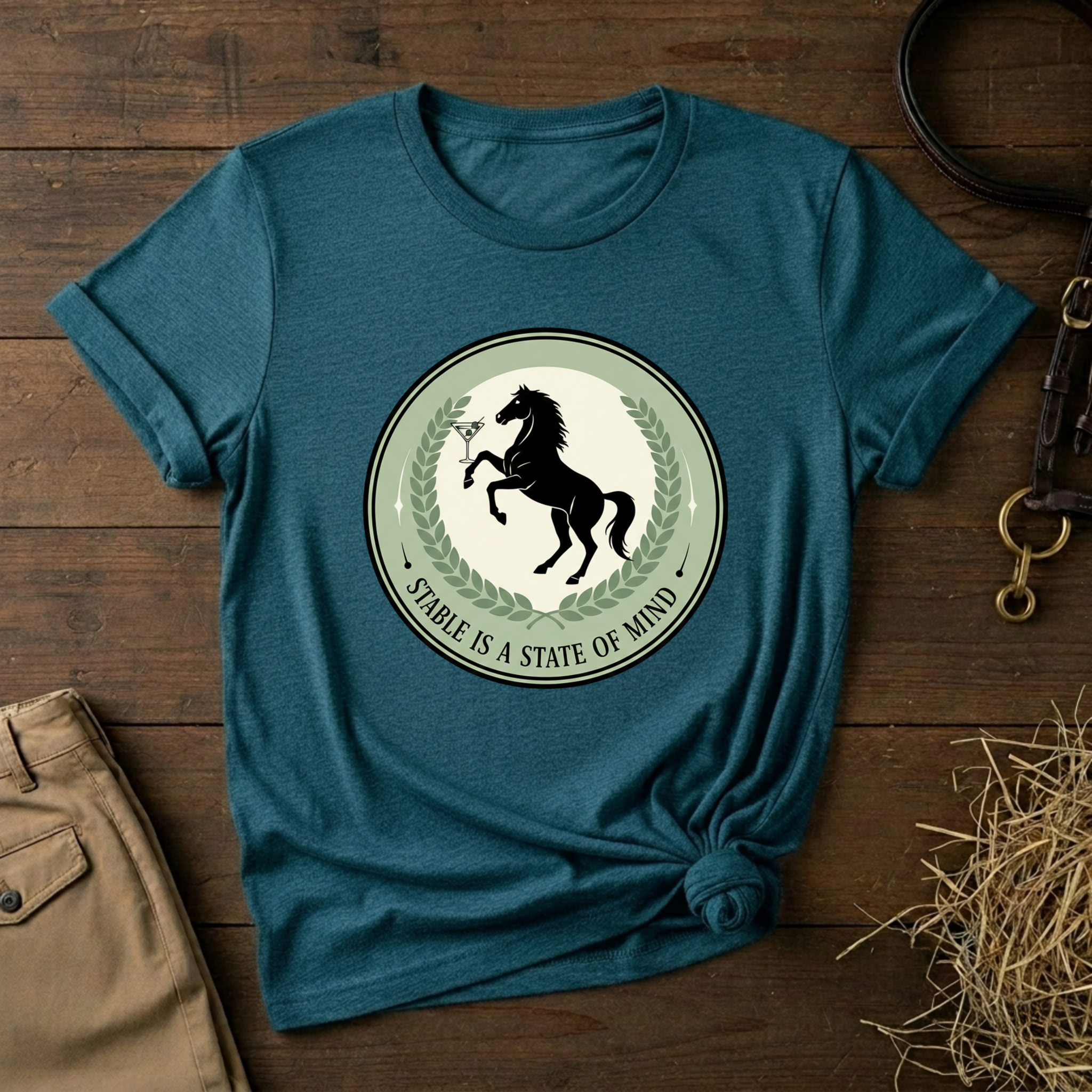 Stable Is a State of Mind Horse T-Shirt
