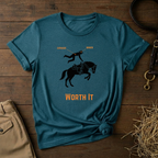 Worth It, Rodeo Equestrian Tee