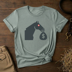 Equestrian Money Bag T-Shirt