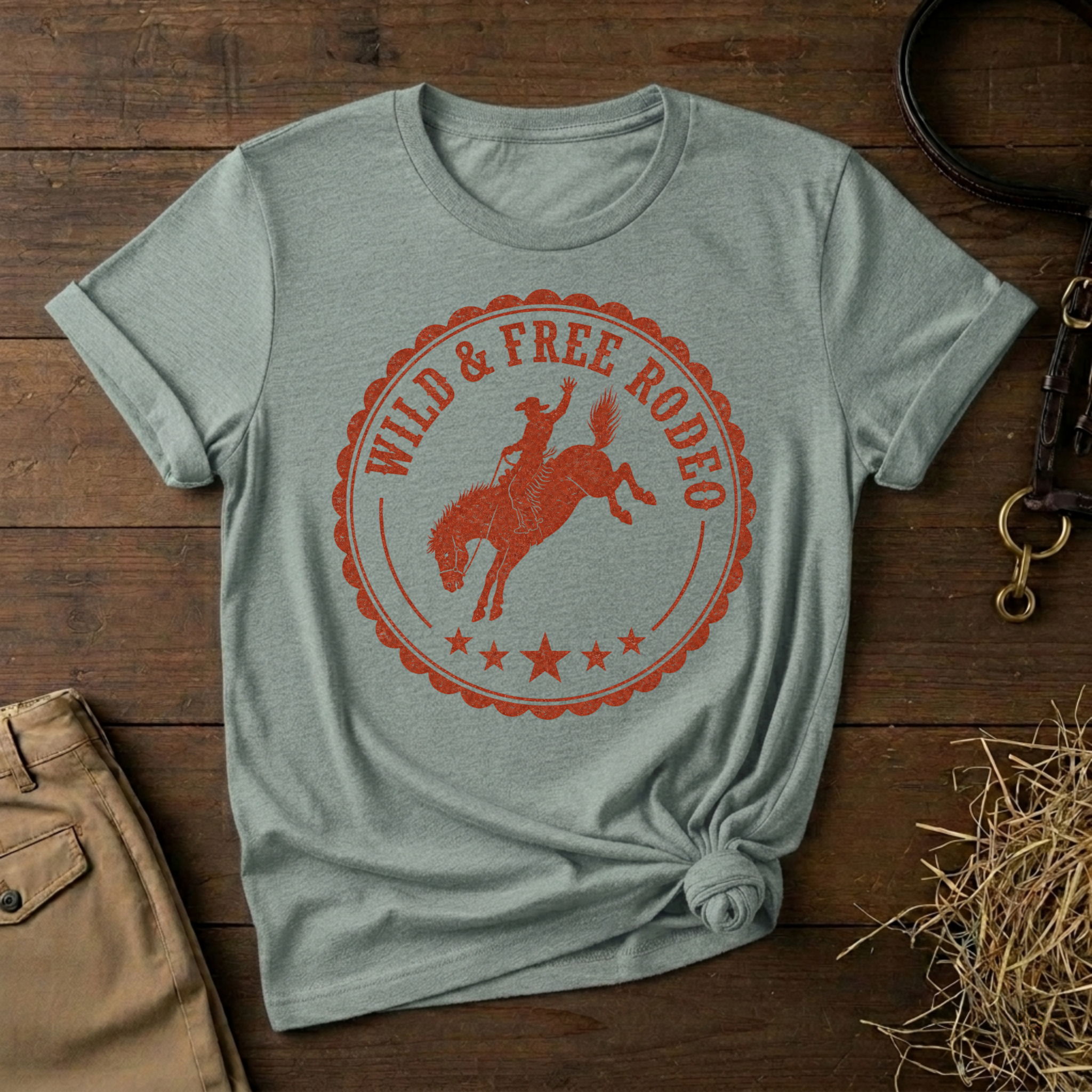 Wild & Free Rodeo Tee