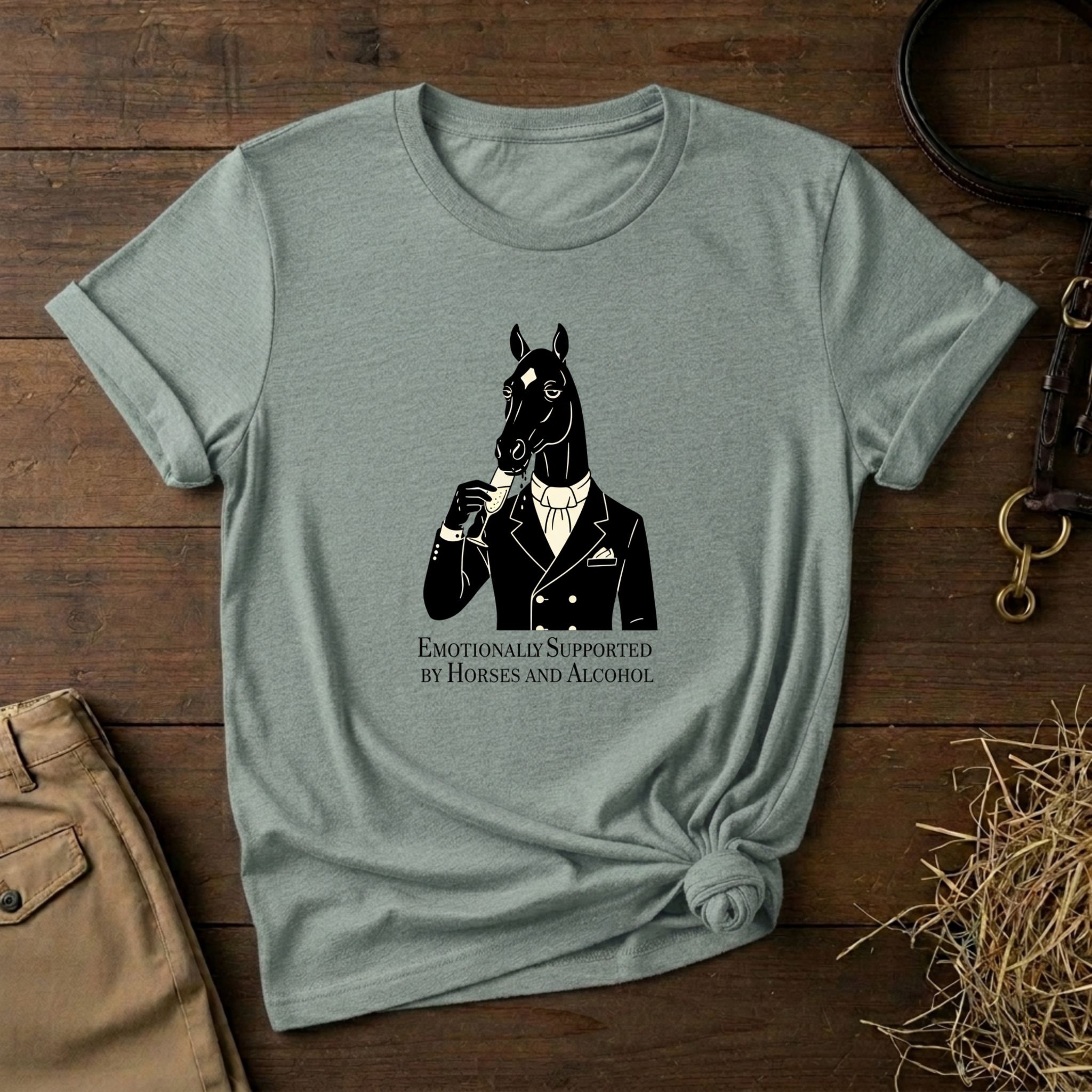 Emotionally Supported by Horses and Alcohol