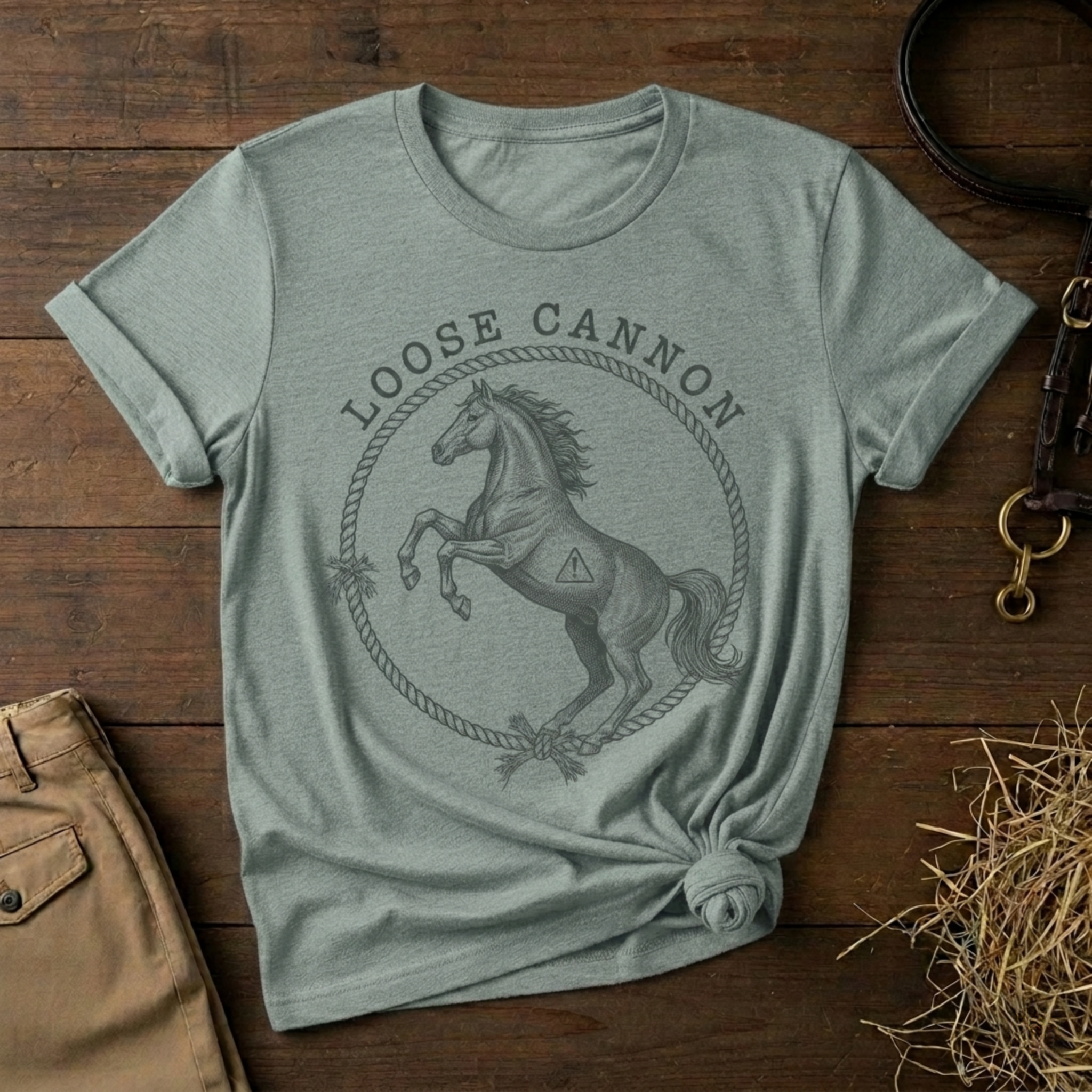 Loose Cannon Horse Graphic Tee
