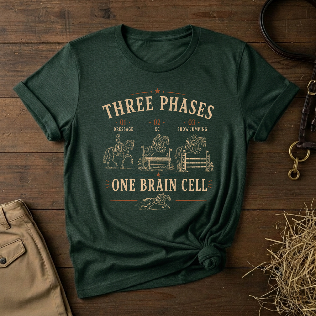 Three Phases One Brain Cell Tee