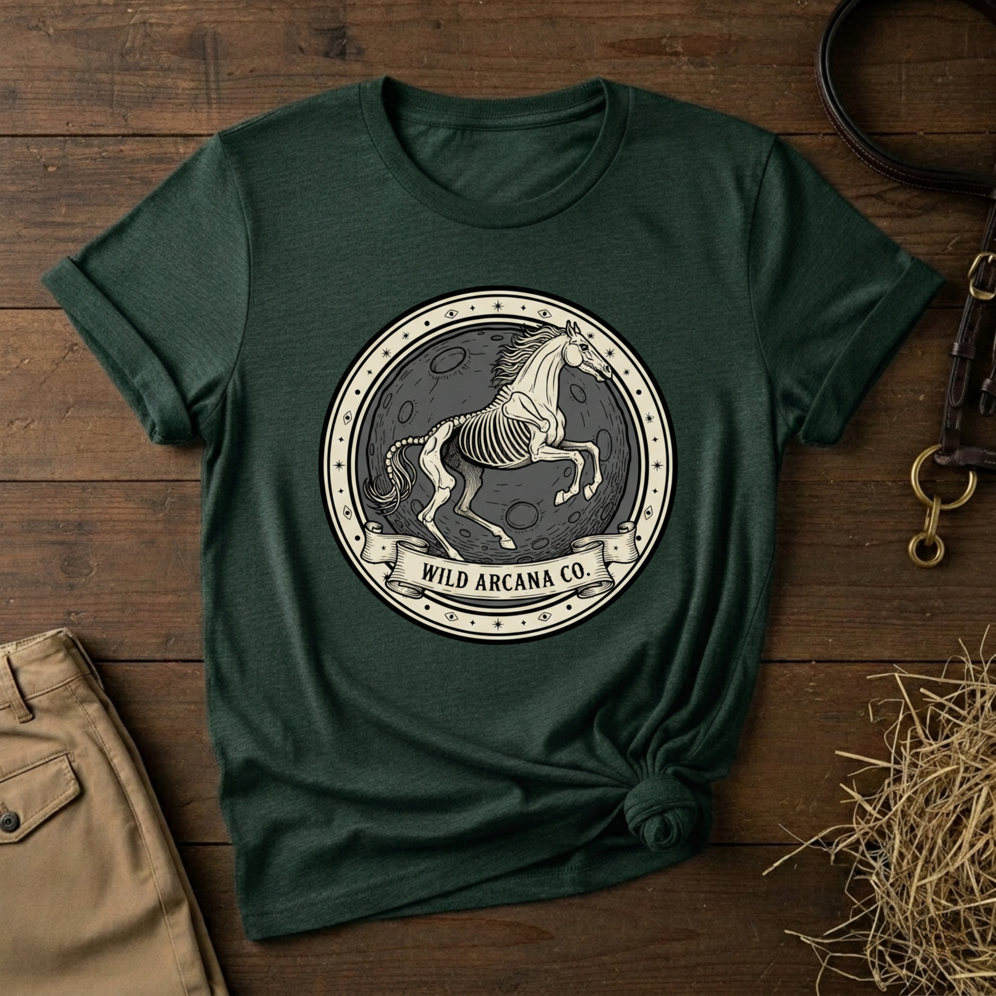 Wild Arcana Co. Retro Moon Graphic T-Shirt
