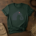 Equestrian Money Bag T-Shirt