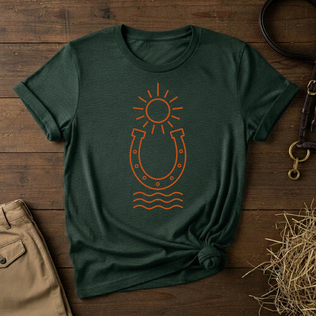 Lucky Horseshoe Sun T-Shirt