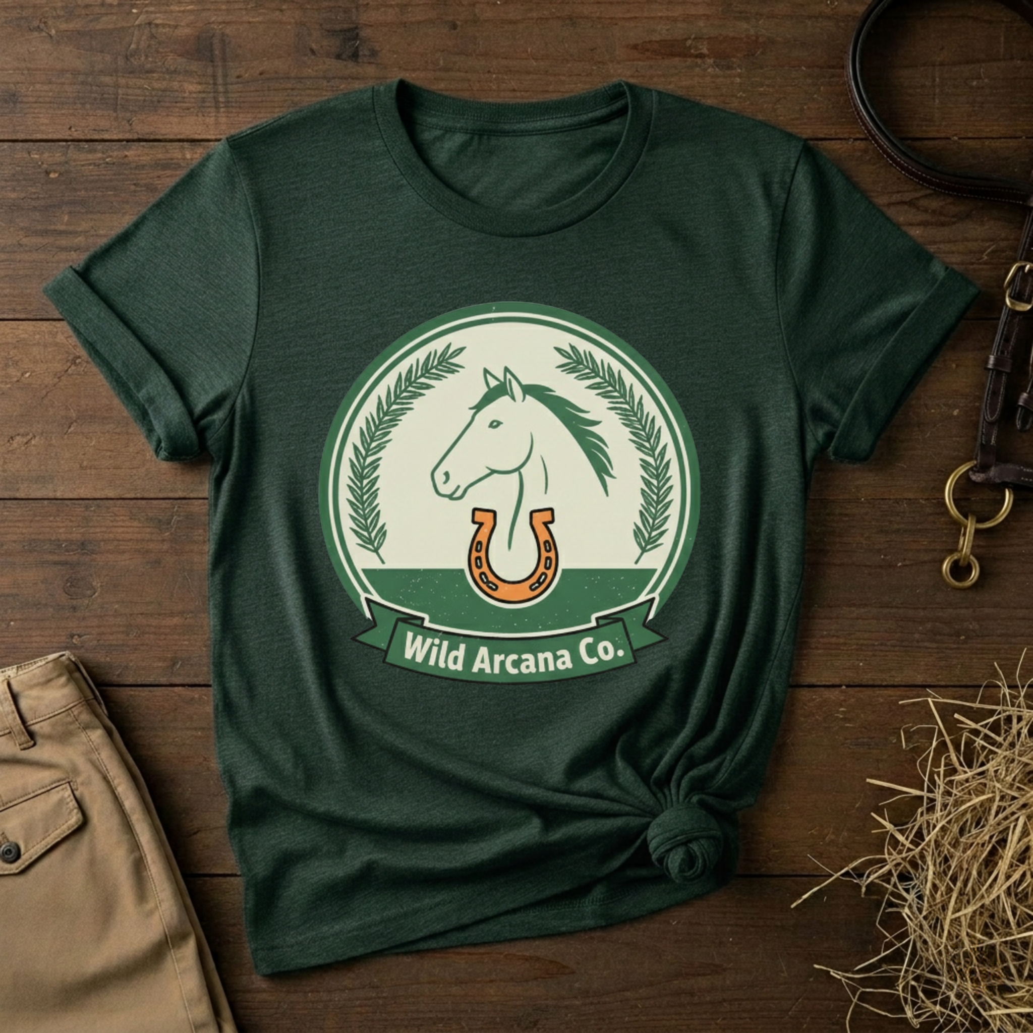 Wild Arcana Co. Rustic Equestrian Tee