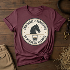 Emotionally Supported Horse Lover Shirt