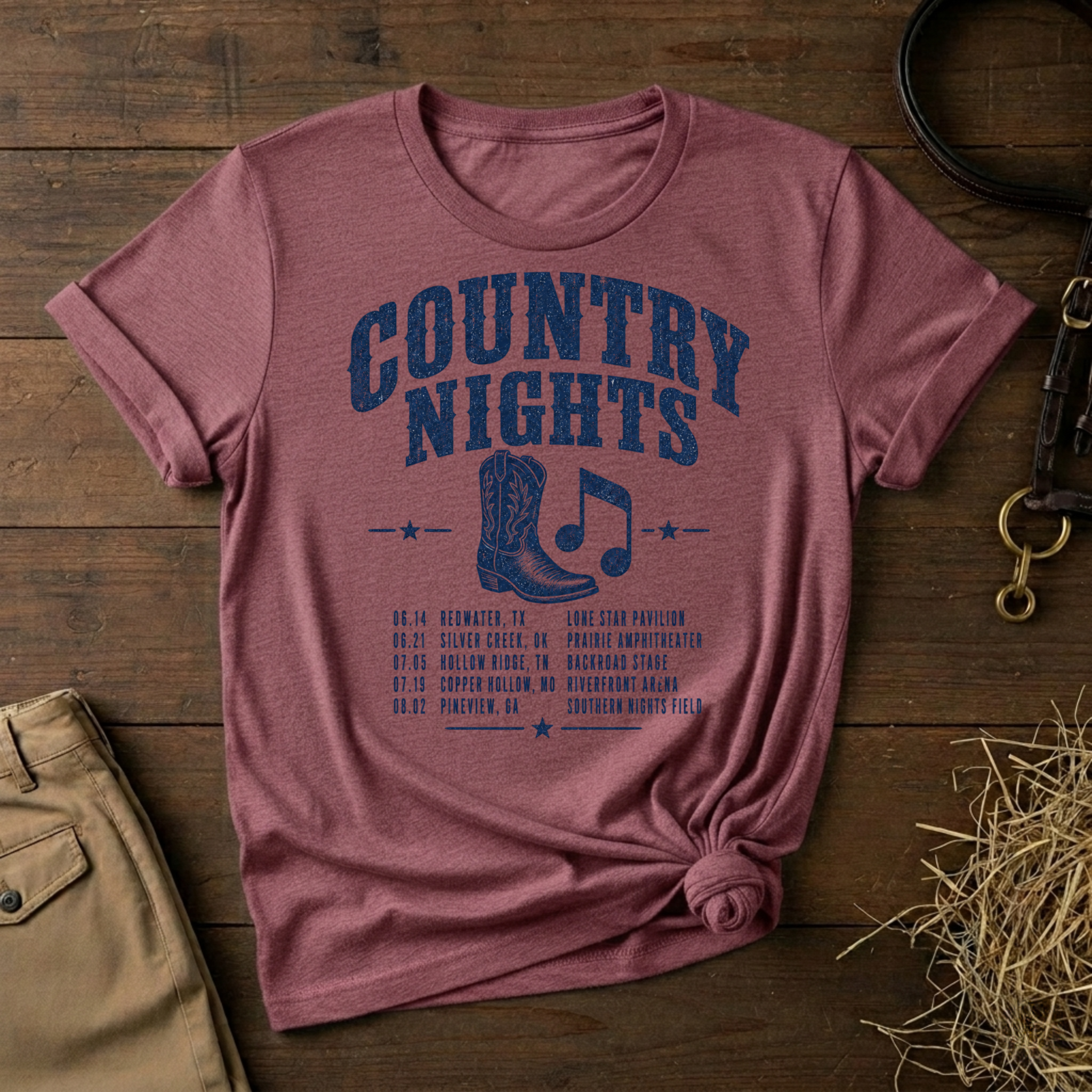 Country Nights Concert T-Shirt