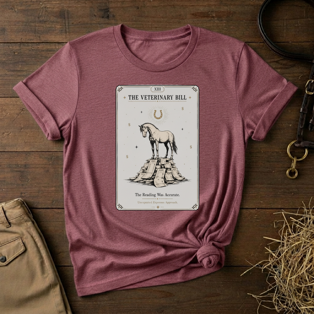 The Veterinary Bill Tarot T-Shirt