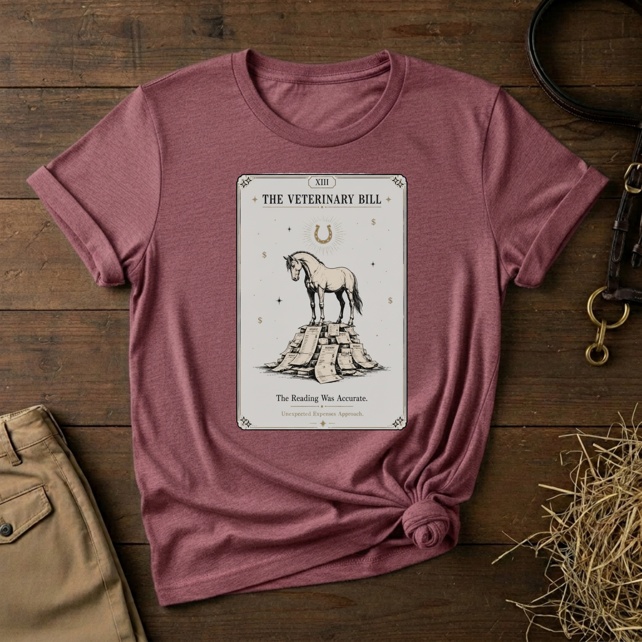 The Veterinary Bill Tarot T-Shirt
