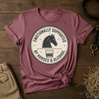 Emotionally Supported Horse Lover Shirt