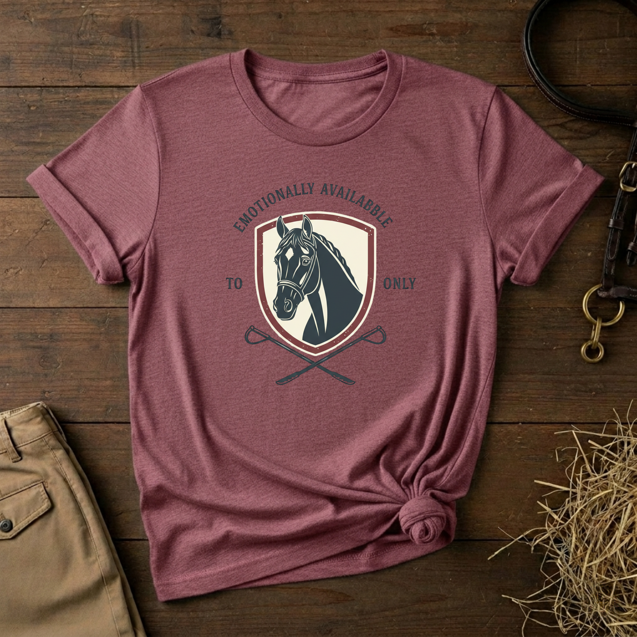 Emotionally Available to Horse Only